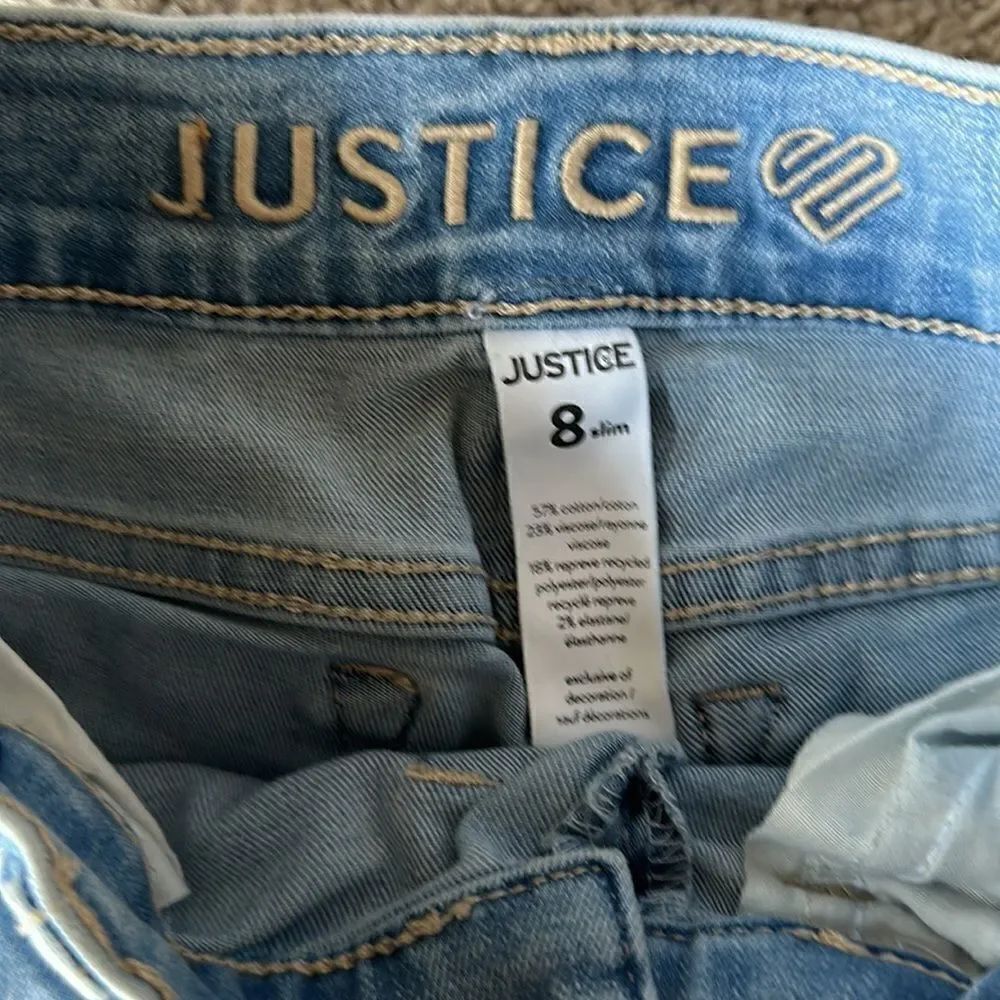 Justice Girls Distressed Jeans! - Picture 5 of 9